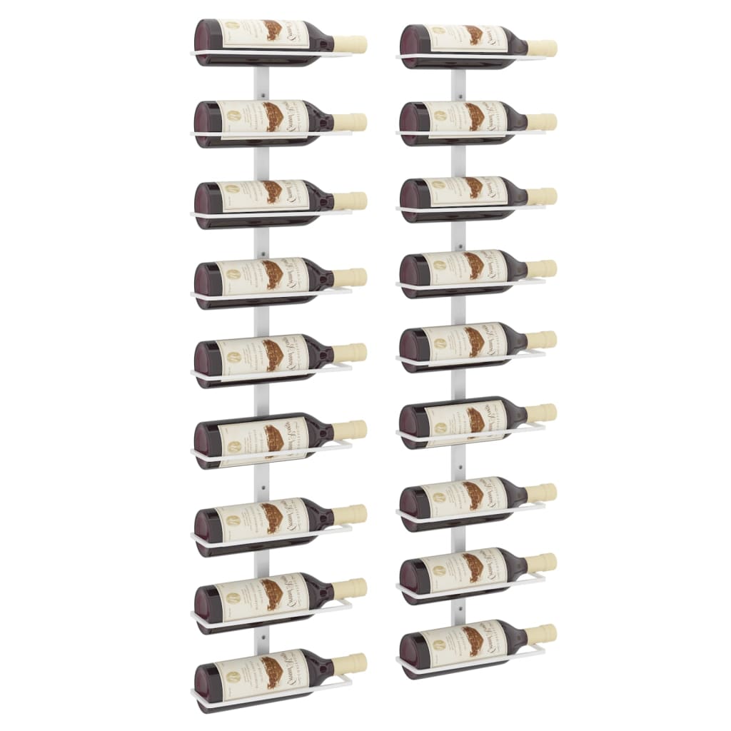 8720286827161_g_en_hd_1 vidaXL Wall-mounted Wine Rack for 9 Bottles 2 pcs White Iron - Image 3