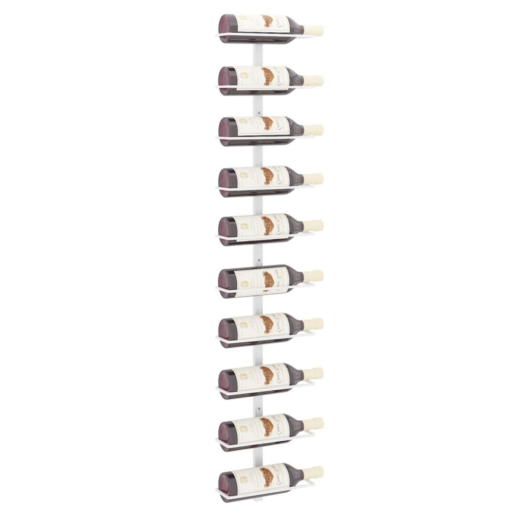 8720286827185_g_en_hd_1 vidaXL Wall-mounted Wine Rack for 10 Bottles White Metal - Image 3