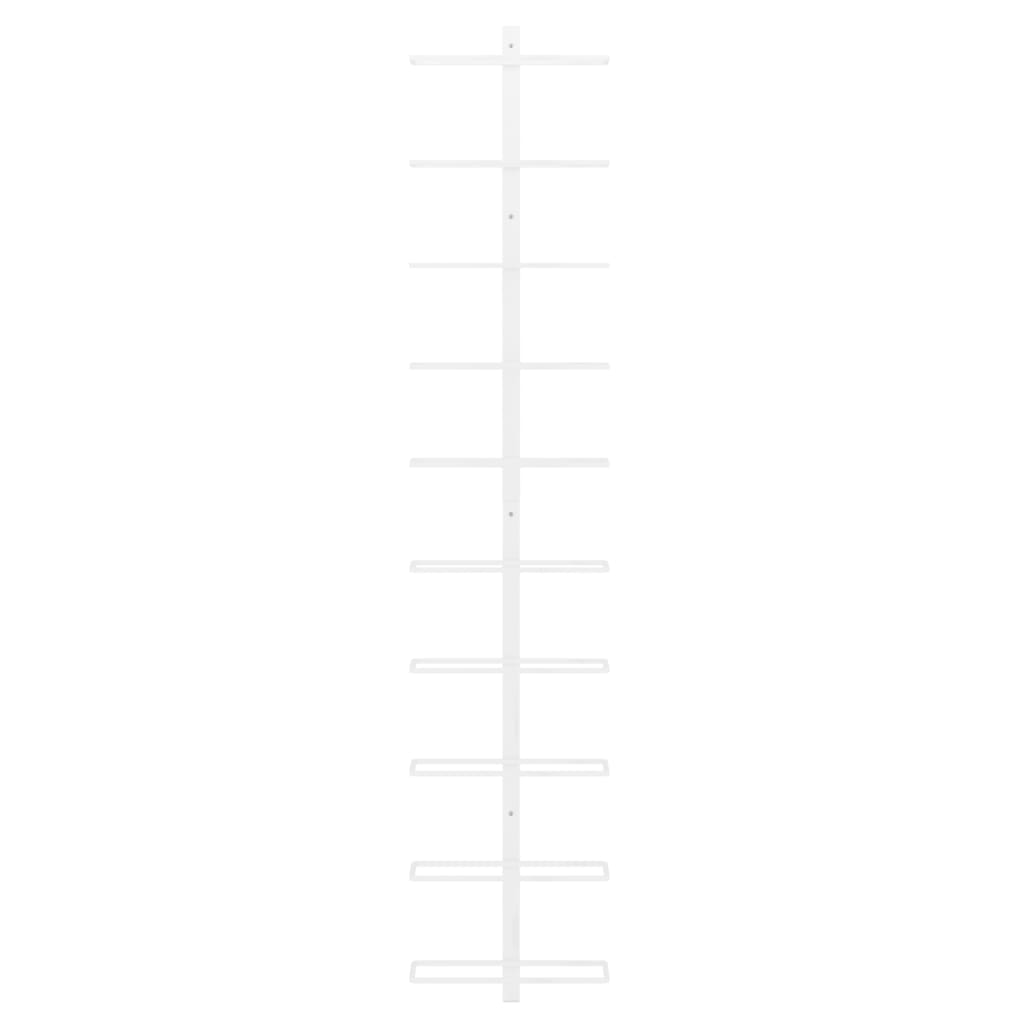 8720286827185_g_en_hd_2 vidaXL Wall-mounted Wine Rack for 10 Bottles White Metal - Image 4