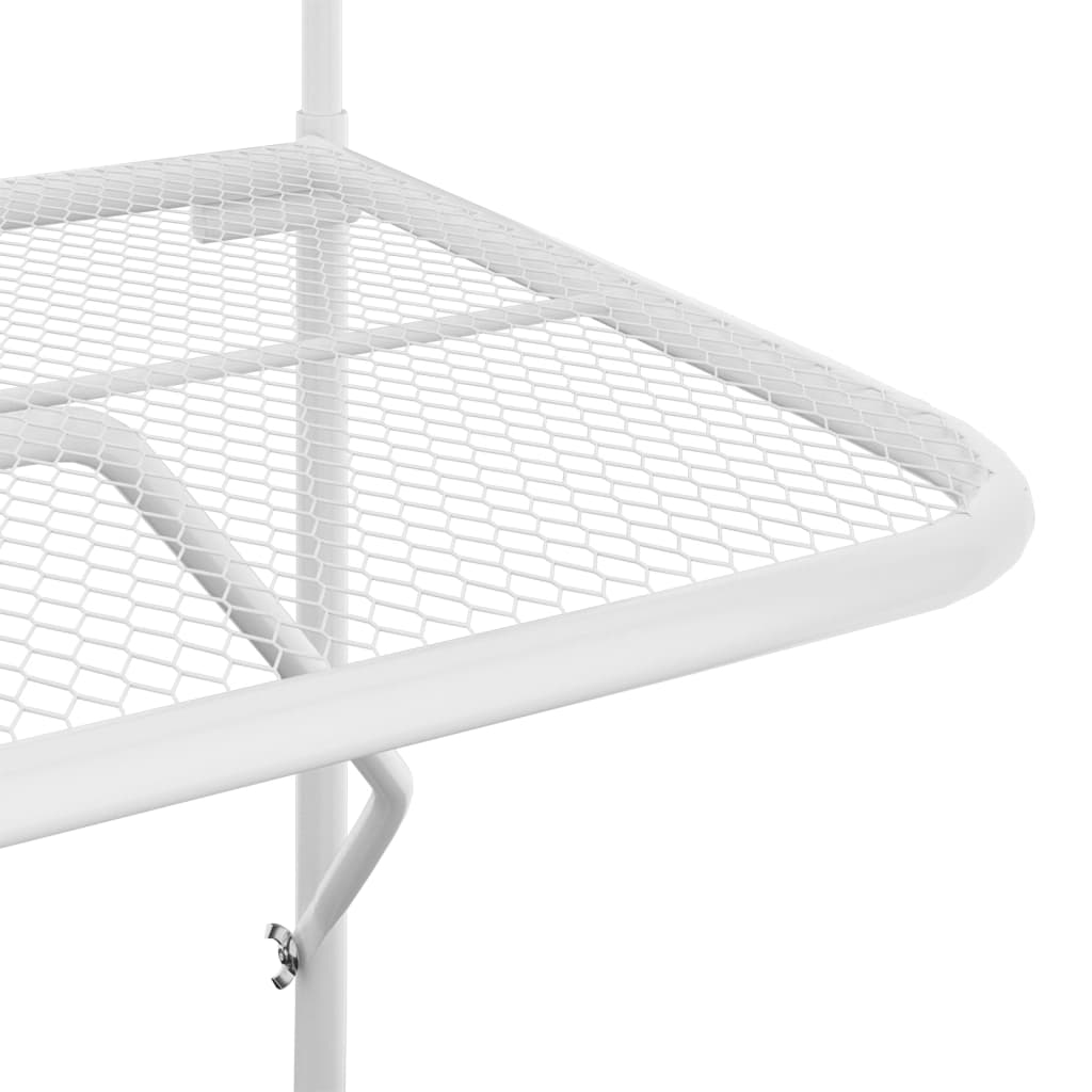 8720286827307_g_en_hd_4 vidaXL Balcony Table White 60x40 cm Steel - Image 6