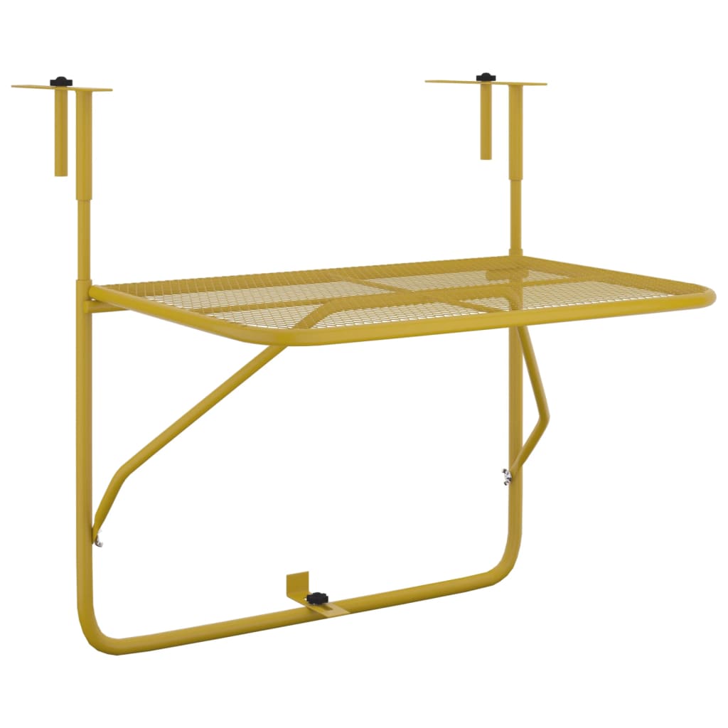 8720286827314_a_en_hd_1 vidaXL Balcony Table Gold 60x40 cm Steel - Image 2