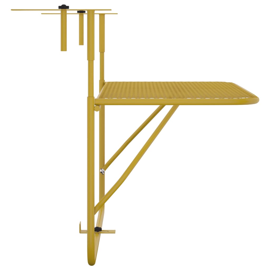 8720286827314_g_en_hd_2 vidaXL Balcony Table Gold 60x40 cm Steel - Image 4