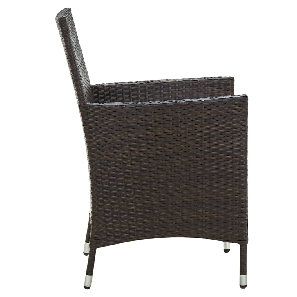 8720286827796_g_en_hd_3 vidaXL 7 Piece Outdoor Dining Set with Cushions Poly Rattan Brown - Image 5