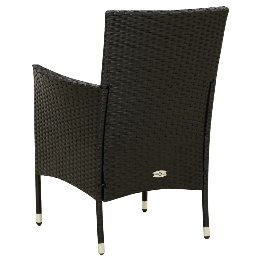 8720286827932_g_en_hd_4 vidaXL 5 Piece Outdoor Dining Set with Cushions Poly Rattan Black - Image 6