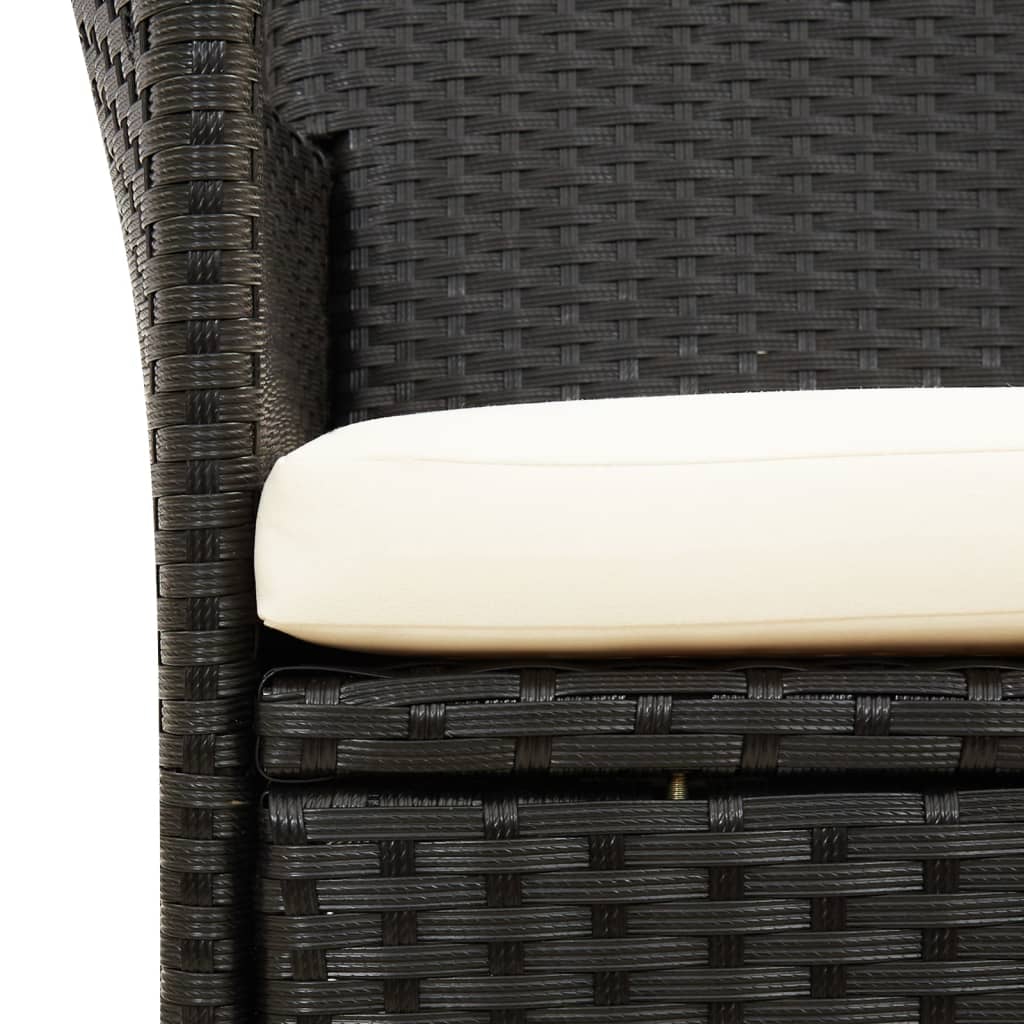 8720286827956_g_en_hd_5 vidaXL 7 Piece Outdoor Dining Set with Cushions Poly Rattan Black - Image 7