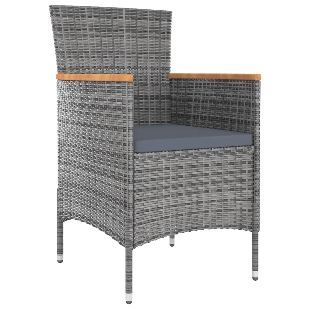 8720286828939_g_en_hd_1 vidaXL 5 Piece Outdoor Dining Set with Cushions Poly Rattan Grey - Image 3
