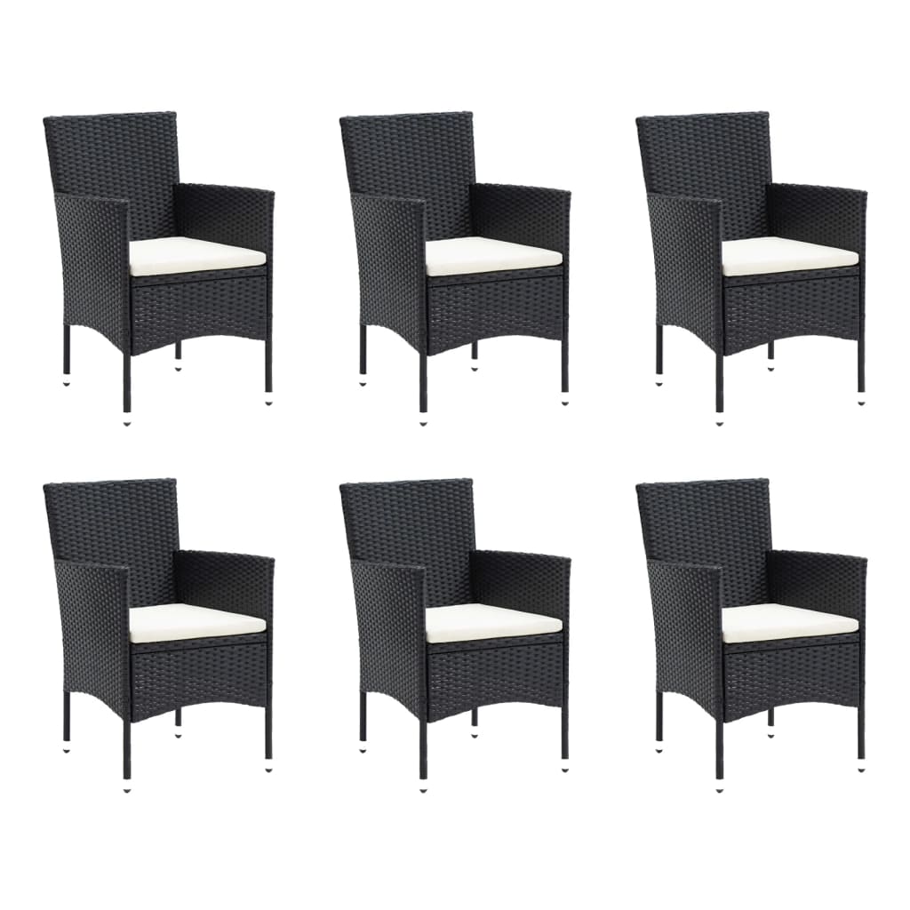8720286829400_g_en_hd_1 vidaXL 7 Piece Garden Dining Set with Cushions Poly Rattan Black - Image 3