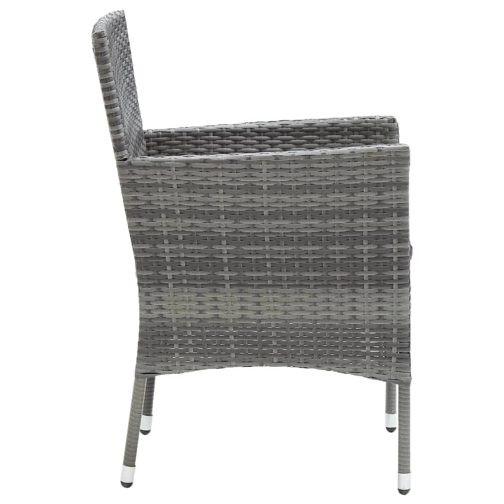 8720286829462_g_en_hd_4 vidaXL 7 Piece Garden Dining Set with Cushions Poly Rattan Grey - Image 6