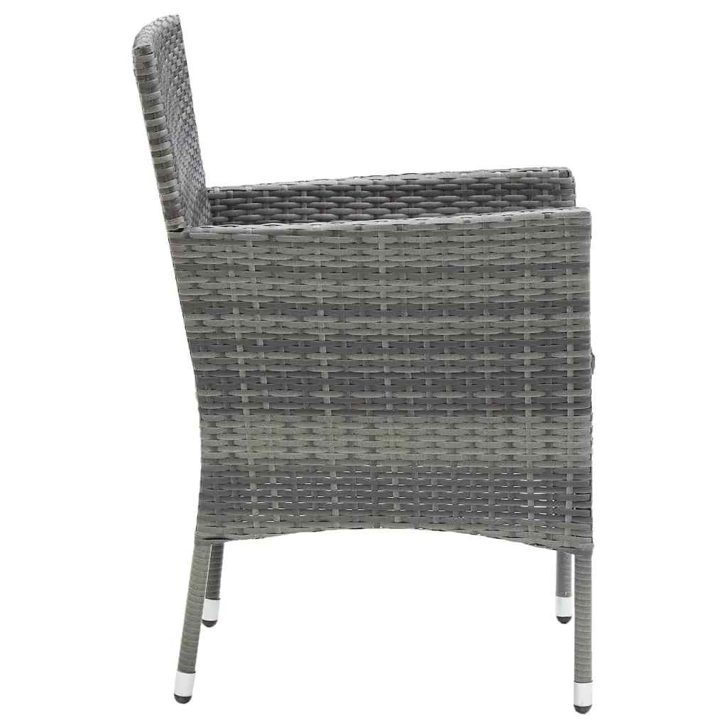 8720286829479_g_en_hd_4 vidaXL 7 Piece Garden Dining Set with Cushions Poly Rattan Grey - Image 6