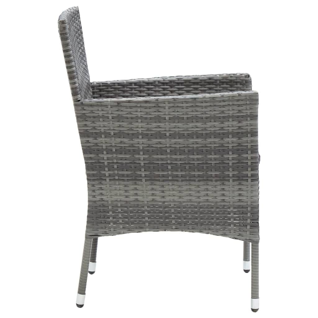 8720286829486_g_en_hd_4 vidaXL 9 Piece Garden Dining Set with Cushions Poly Rattan Grey - Image 6