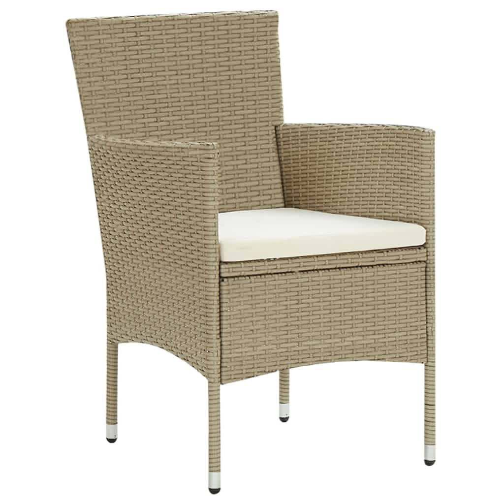 8720286829530_g_en_hd_2 vidaXL 7 Piece Garden Dining Set with Cushions Poly Rattan Beige - Image 4