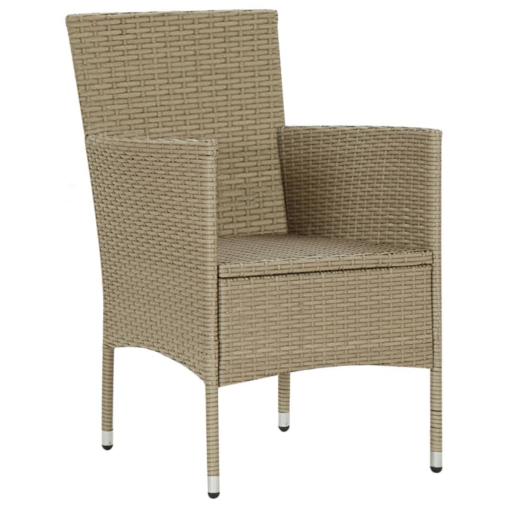 8720286829530_g_en_hd_4 vidaXL 7 Piece Garden Dining Set with Cushions Poly Rattan Beige - Image 6