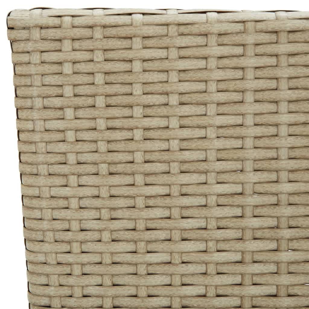 8720286829530_g_en_hd_7 vidaXL 7 Piece Garden Dining Set with Cushions Poly Rattan Beige - Image 9