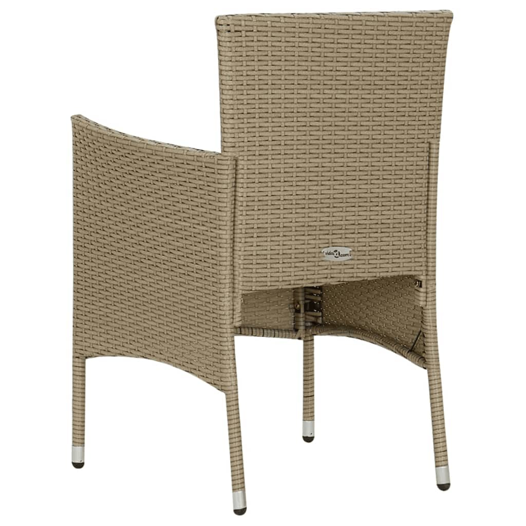 8720286829547_g_en_hd_6 vidaXL 9 Piece Garden Dining Set with Cushions Poly Rattan Beige - Image 8