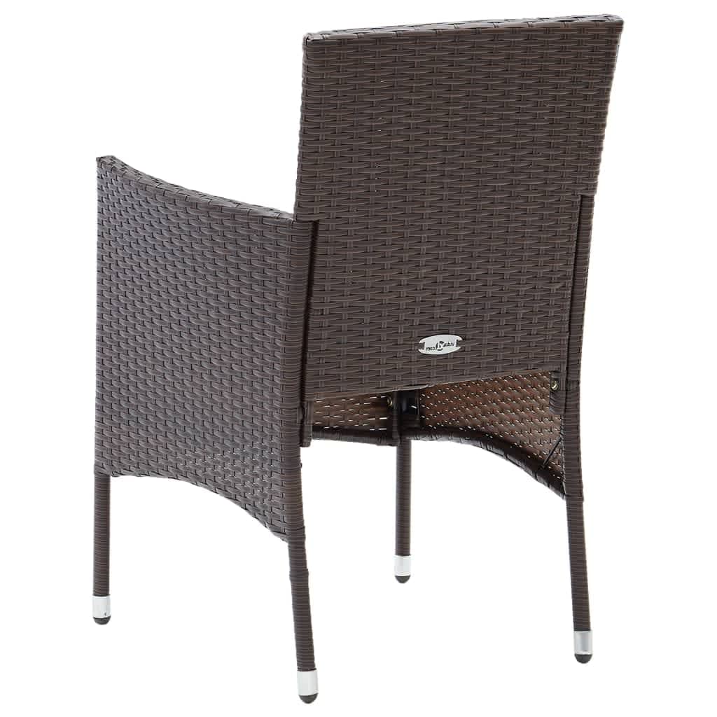 8720286829592_g_en_hd_5 vidaXL 7 Piece Garden Dining Set with Cushions Poly Rattan Brown - Image 7