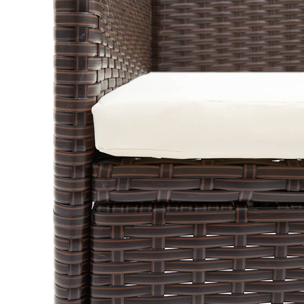 8720286829592_g_en_hd_6 vidaXL 7 Piece Garden Dining Set with Cushions Poly Rattan Brown - Image 8