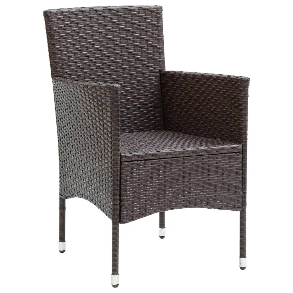 8720286829608_g_en_hd_3 vidaXL 9 Piece Garden Dining Set with Cushions Poly Rattan Brown - Image 5