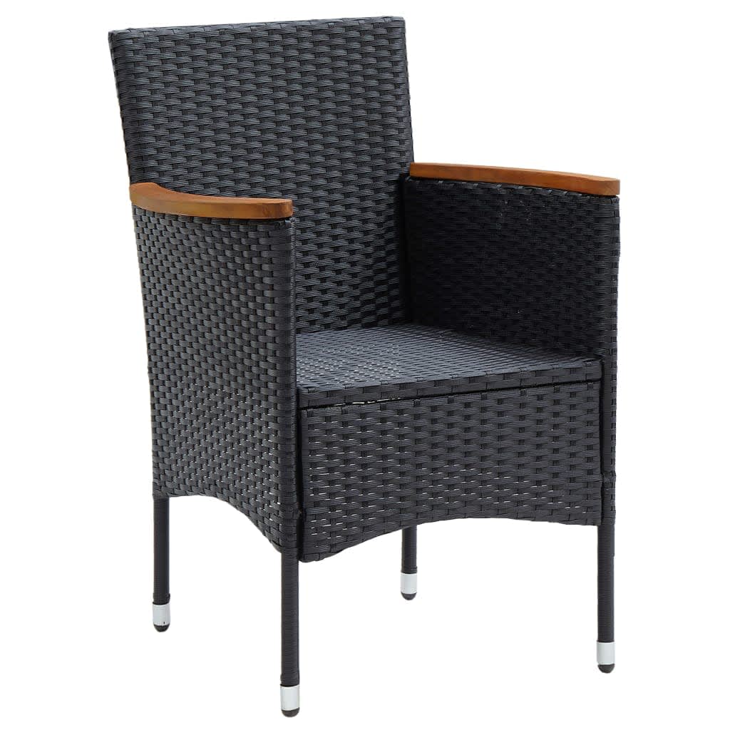 8720286829639_g_en_hd_3 vidaXL 5 Piece Garden Dining Set with Cushions Poly Rattan Black - Image 5
