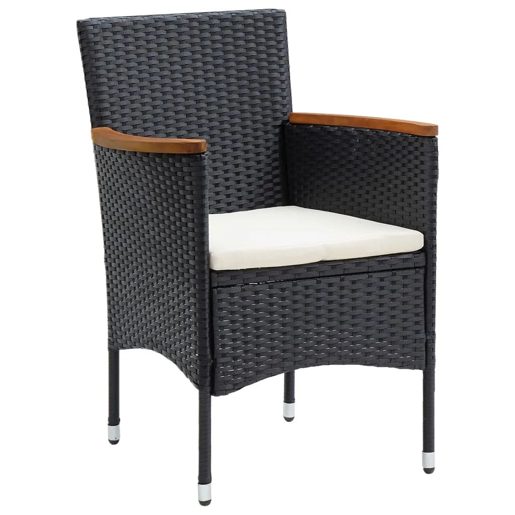 8720286829660_g_en_hd_2 vidaXL 9 Piece Garden Dining Set with Cushions Poly Rattan Black - Image 4