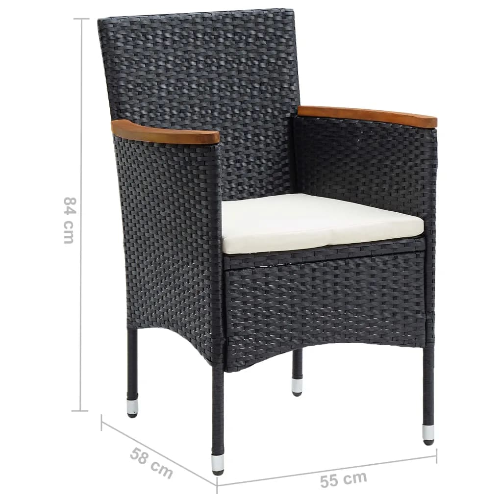 8720286829660_g_en_hd_9 vidaXL 9 Piece Garden Dining Set with Cushions Poly Rattan Black - Image 11
