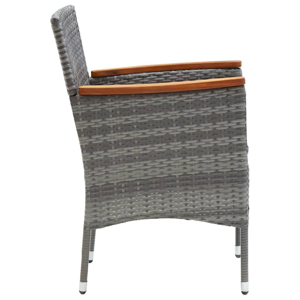 8720286829714_g_en_hd_4 vidaXL 7 Piece Garden Dining Set with Cushions Poly Rattan Grey - Image 6
