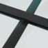 vidaXL Sliding Door Black 76x205 cm ESG Glass and Aluminium - Image 5