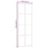 vidaXL Sliding Door Black 76x205 cm ESG Glass and Aluminium - Image 7