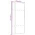 vidaXL Sliding Door ESG Glass and Aluminium 90x205 cm Black - Image 7