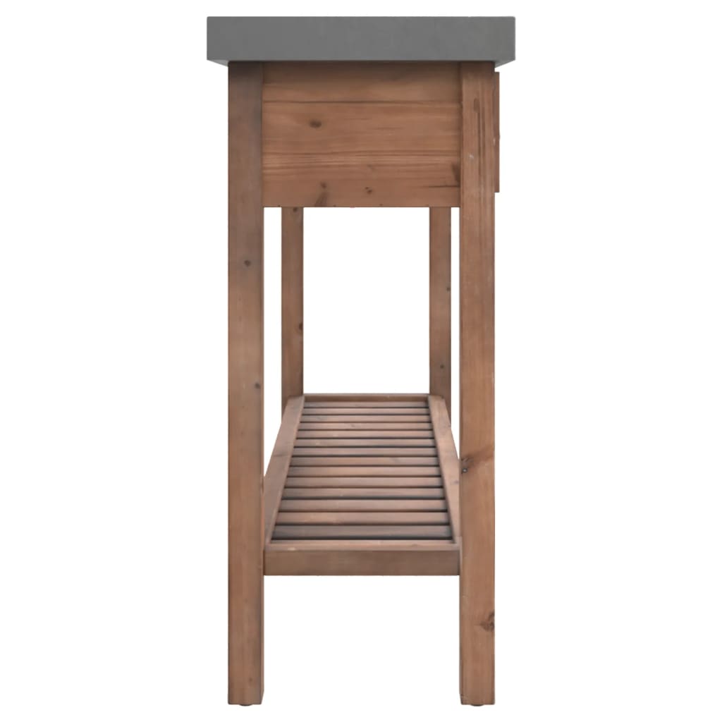 8720286831410_g_en_hd_2 vidaXL Console Table 110x35x80 cm Solid Wood Fir - Image 5