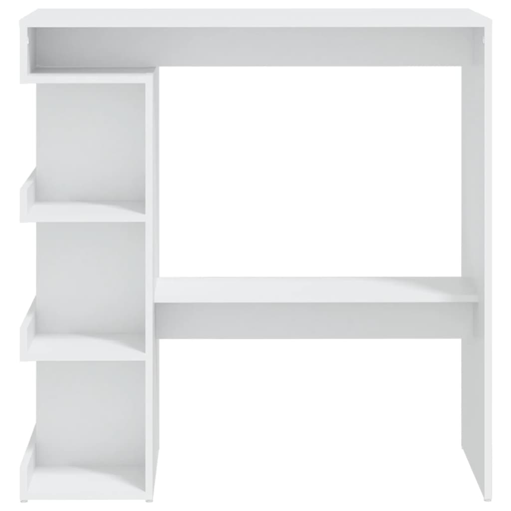 8720286834145_g_en_hd_3 vidaXL Bar Table with Storage Rack White 100x50x101.5 cm Engineered Wood - Image 5