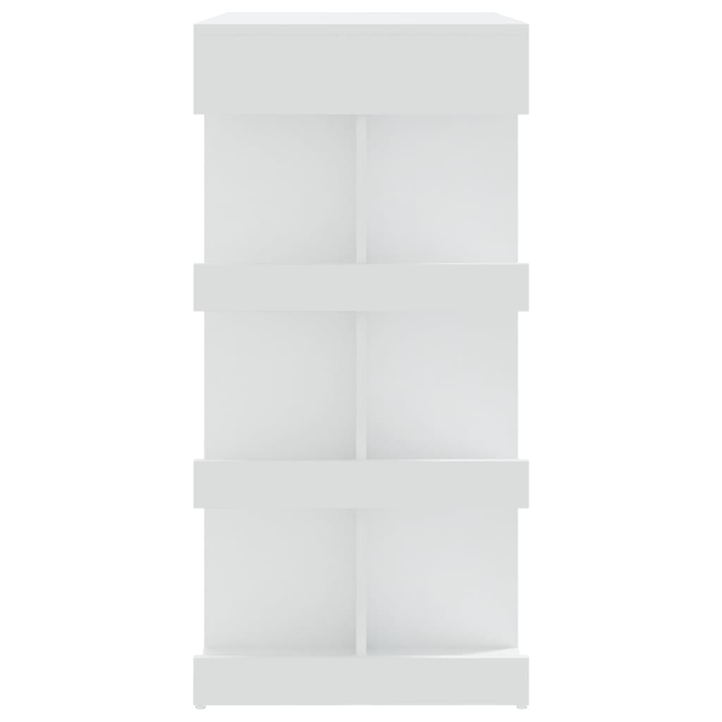 8720286834145_g_en_hd_4 vidaXL Bar Table with Storage Rack White 100x50x101.5 cm Engineered Wood - Image 6