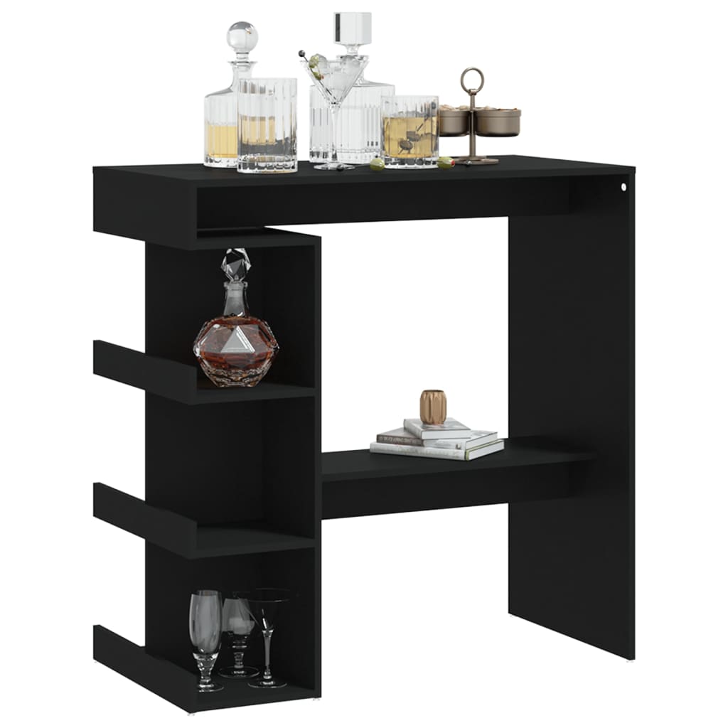 8720286834152_g_en_hd_2 vidaXL Bar Table with Storage Rack Black 100x50x101.5 cm Engineered Wood - Image 4