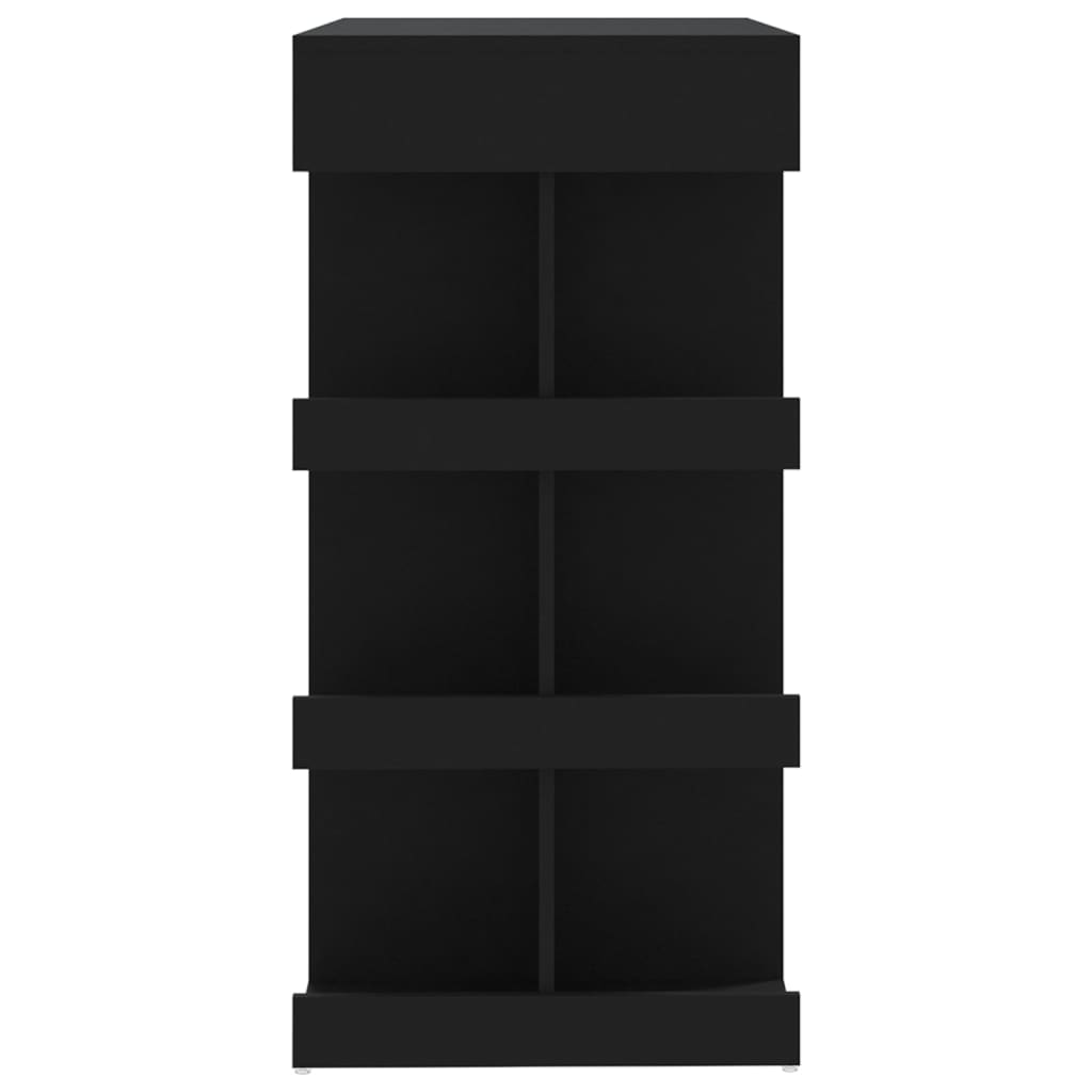 8720286834152_g_en_hd_4 vidaXL Bar Table with Storage Rack Black 100x50x101.5 cm Engineered Wood - Image 6