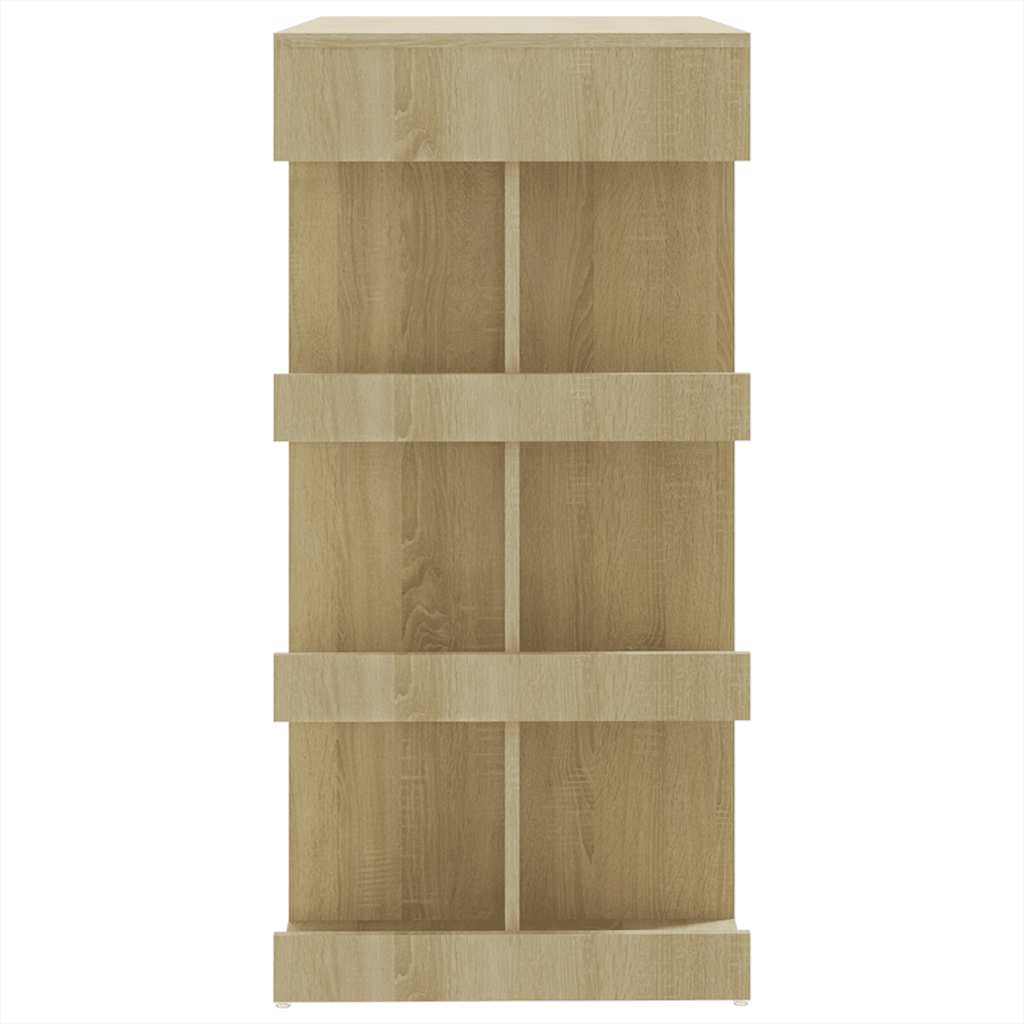 8720286834169_g_en_hd_4 vidaXL Bar Table with Storage Rack Sonoma Oak 100x50x101.5 cm Engineered Wood - Image 6