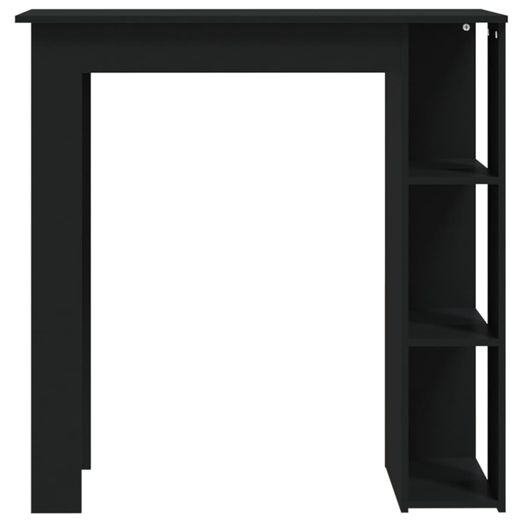 8720286834206_g_en_hd_1 vidaXL Bar Table with Shelf Black 102x50x103.5 cm Engineered Wood - Image 3