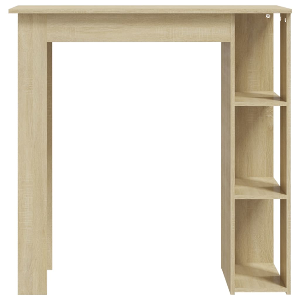 8720286834213_g_en_hd_1 vidaXL Bar Table with Shelf Sonoma Oak 102x50x103.5 cm Engineered Wood - Image 4