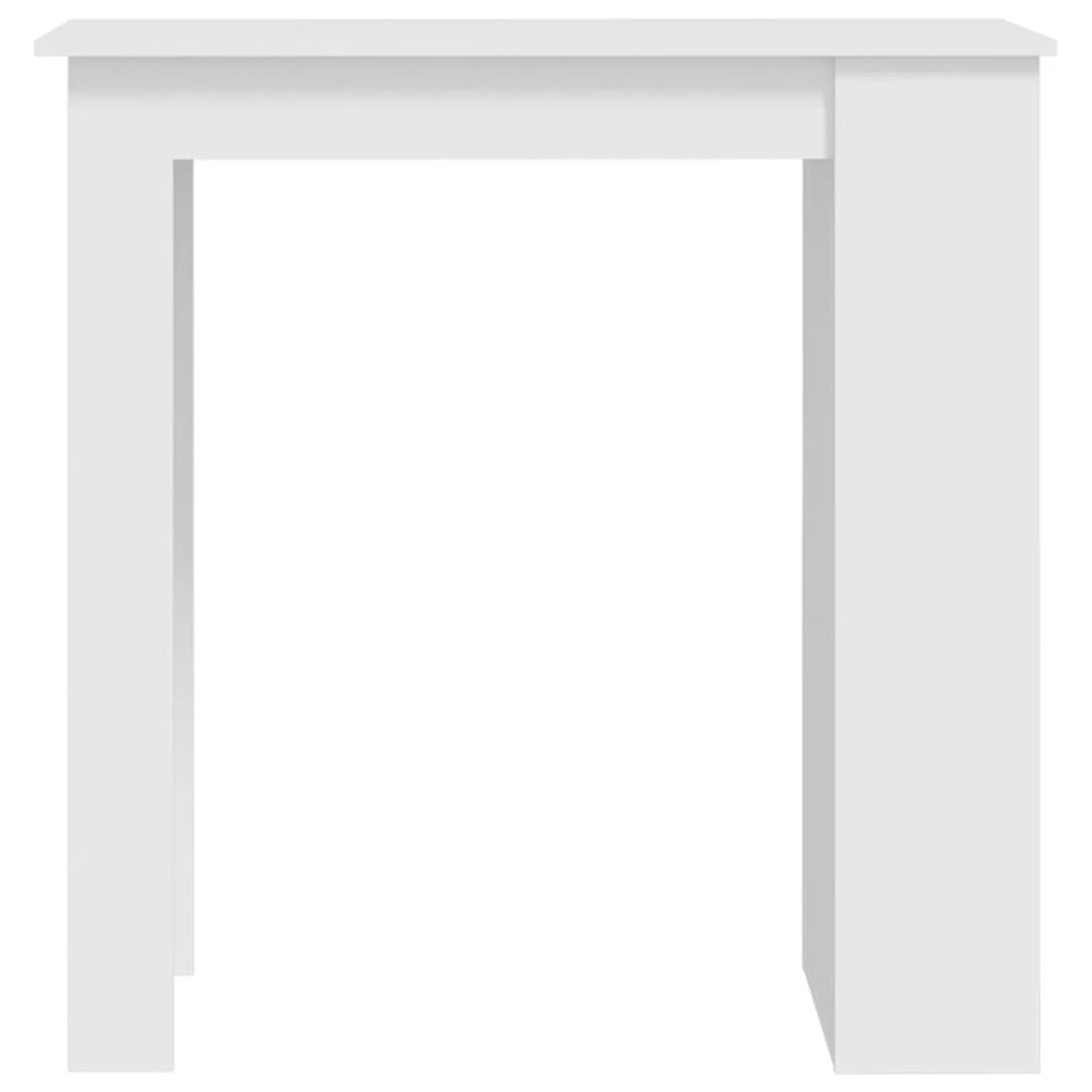 8720286834244_g_en_hd_3 vidaXL Bar Table with Storage Rack White 102x50x103.5 cm Engineered Wood - Image 5