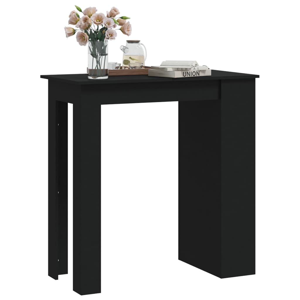 8720286834251_g_en_hd_1 vidaXL Bar Table with Storage Rack Black 102x50x103.5 cm Engineered Wood - Image 3