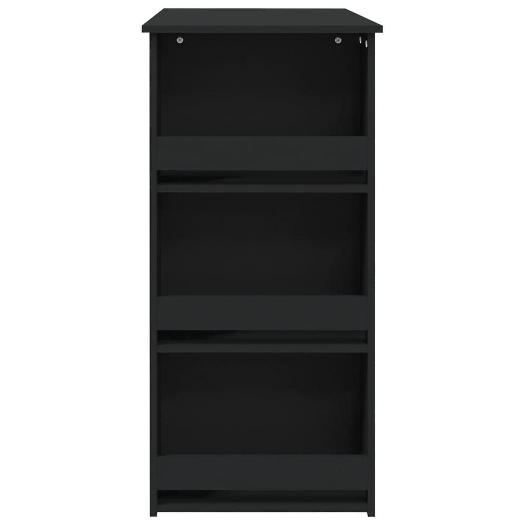 8720286834251_g_en_hd_4 vidaXL Bar Table with Storage Rack Black 102x50x103.5 cm Engineered Wood - Image 6