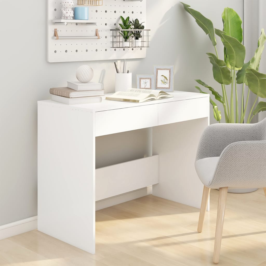 8720286834749_g_en_hd_1 vidaXL Desk White 101x50x76.5 cm Engineered Wood - Image 4