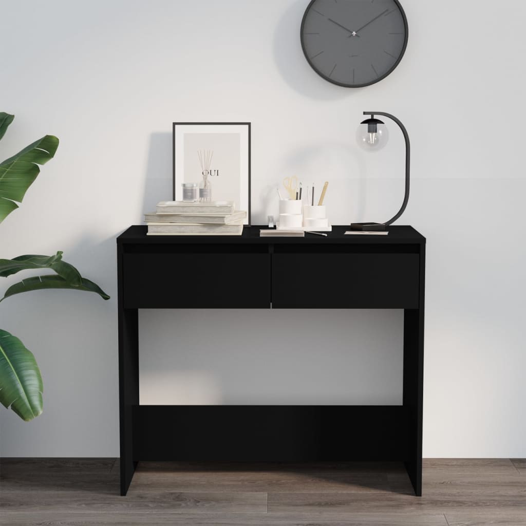 8720286834800_g_en_hd_1 vidaXL Console Table Black 89x41x76.5 cm Engineered Wood - Image 4