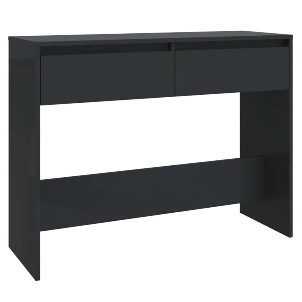8720286835708_a_en_hd_1 vidaXL Console Table Black 100x35x76.5 cm Engineered Wood - Image 2