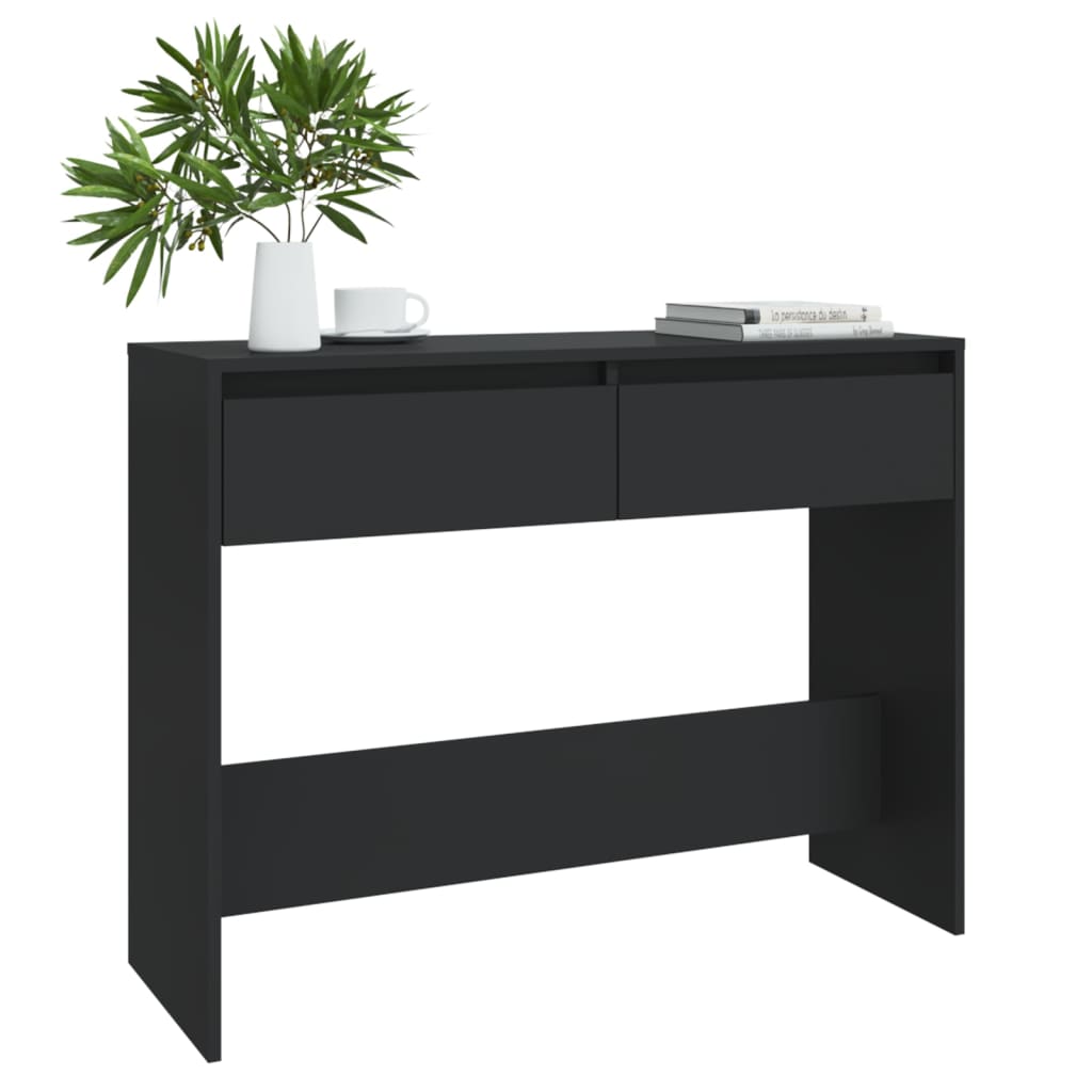 8720286835708_g_en_hd_1 vidaXL Console Table Black 100x35x76.5 cm Engineered Wood - Image 4