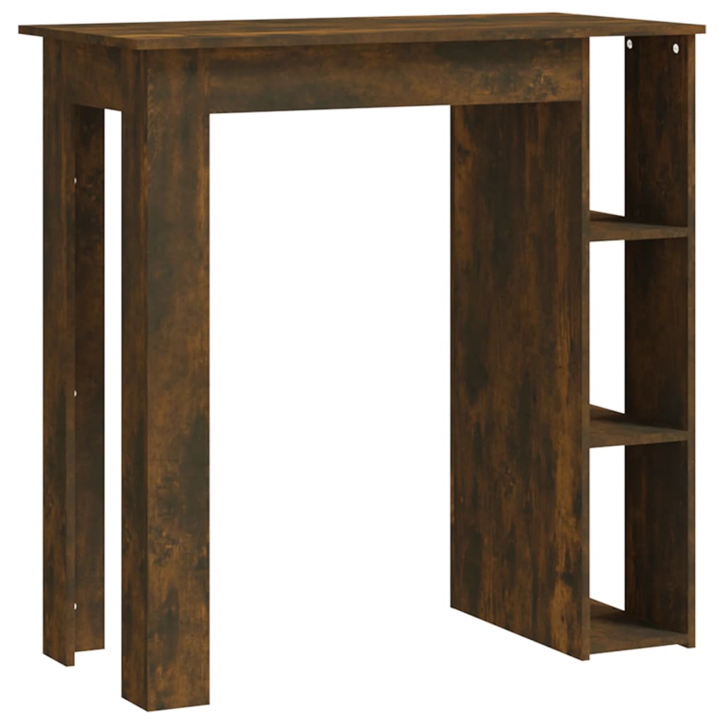 8720286836477_a_en_hd_1 vidaXL Bar Table with Shelf Smoked Oak 102x50x103.5 cm Engineered Wood - Image 2
