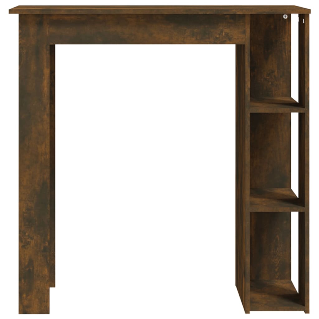 8720286836477_g_en_hd_1 vidaXL Bar Table with Shelf Smoked Oak 102x50x103.5 cm Engineered Wood - Image 3