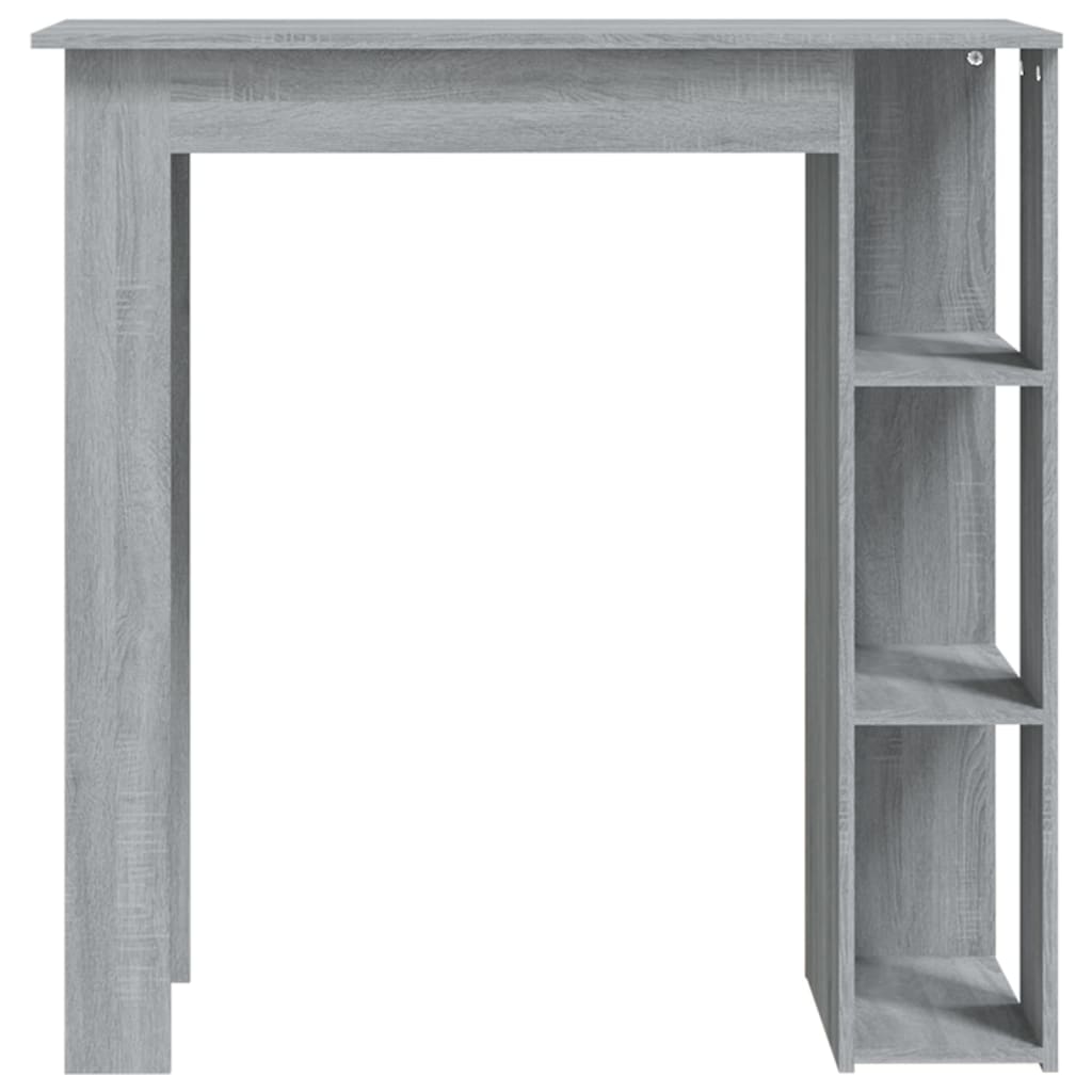 8720286836484_g_en_hd_1 vidaXL Bar Table with Shelf Grey Sonoma 102x50x103.5 cm Engineered Wood - Image 3