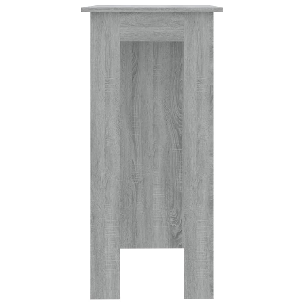 8720286836484_g_en_hd_2 vidaXL Bar Table with Shelf Grey Sonoma 102x50x103.5 cm Engineered Wood - Image 4
