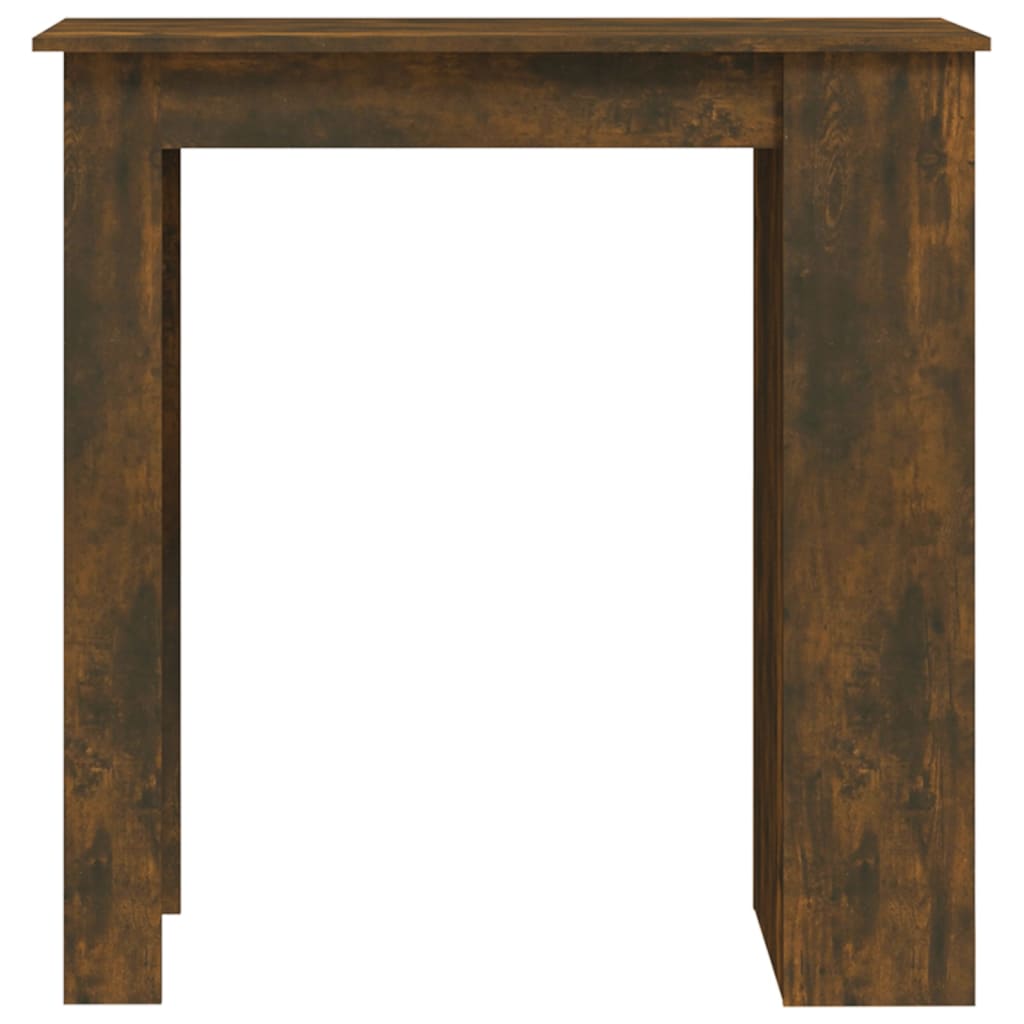 8720286836507_g_en_hd_3 vidaXL Bar Table with Storage Rack Smoked Oak 102x50x103.5cm Engineered Wood - Image 5