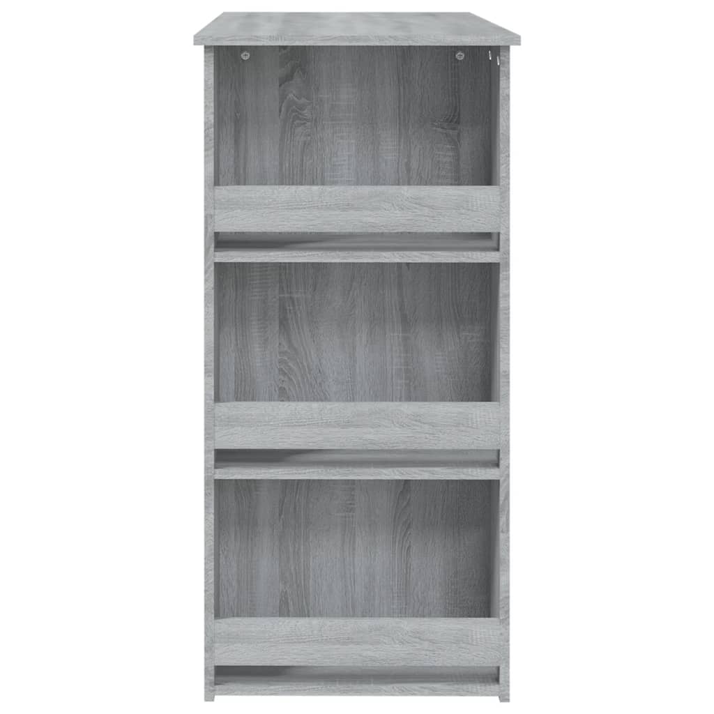 8720286836514_g_en_hd_4 vidaXL Bar Table with Storage Rack Grey Sonoma 102x50x103.5cm Engineered Wood - Image 6