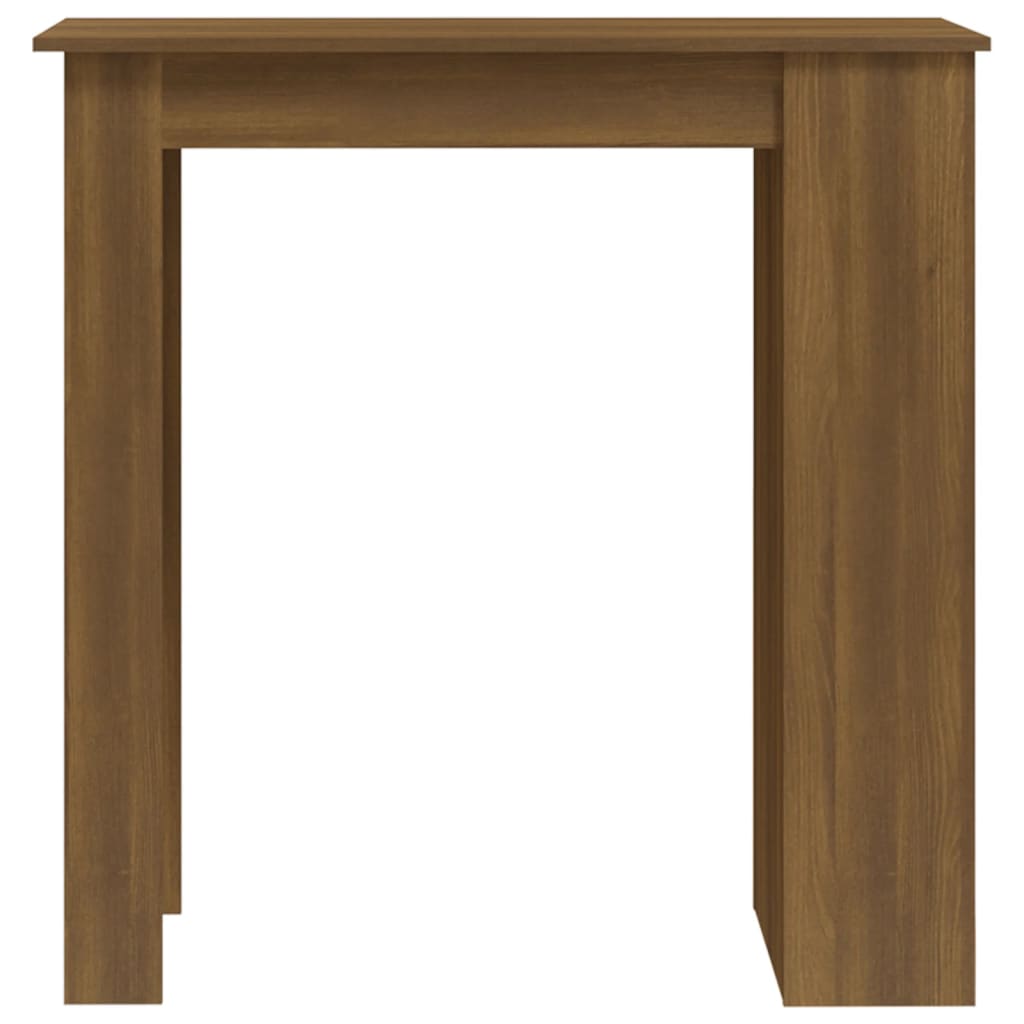 8720286836521_g_en_hd_3 vidaXL Bar Table with Storage Rack Brown Oak 102x50x103.5 cm Engineered Wood - Image 5